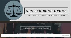Desktop Screenshot of nusprobono.com